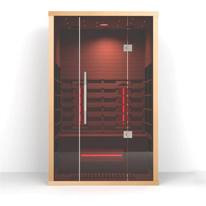 Modern Design <strong>Full</strong> <strong>Spectrum</strong> <strong>Infrared</strong> Medical Low EMF Red Therapy Health Dry Steam 2 Person Indoor <strong>Infrared</strong> <strong>Sauna</strong> <strong>Room</strong>