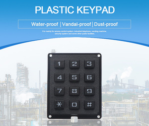 3x4 Elektronisches Plastik-Tastenfeld/ Kabelloses Numerisches Tastenfeld/ Außentastatur - Product Image 3