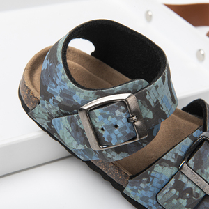 Sandali da spiaggia Casual da bambino in Sole di sughero Casual Comfort da bambino sandali da spiaggia antiscivolo mimetici - Product Image 5