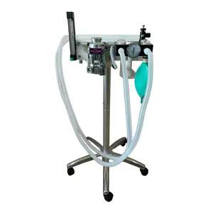 SmartFvet isofluvaporizer buharlaştırıcı veteriner ekipmanları enstrüman kullanımı kolu arabası ile anestezi makinesi