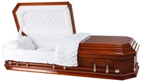 Ataúdes de Madera de Alta Calidad para Funerales, Serie URD-A507, Estilo Judío/Americano