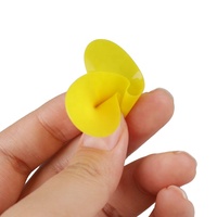 Coussinets pour les yeux en silicone couleur avec logo personnalisé Coussinets pour les yeux masque sous les yeux réutilisables avec boîte en fer blanc