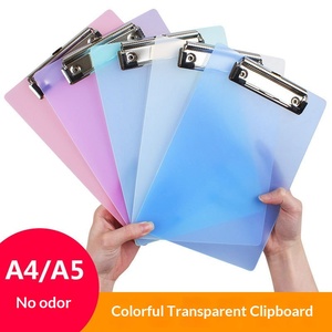 Portapapeles Promocional Mini <span class=keywords><strong>A3</strong></span> A4 A5 A6 de PP Duradero, Personalizable en Color, para Menús y Tarjetas - Product Image 1