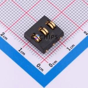 K11711-3P Button & Strip Battery Connector SMD Connector ( Operating Temperature: ) - Product Image 1