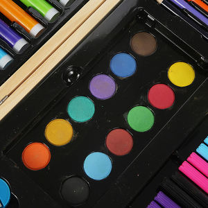 مجموعة رسم ديلوكس من XinyiArt, مجموعة رسم مكونة من 180 قطعة ، أقلام تلوين من الأكريليك ، أقلام تلوين وباستيل زيتي ، للبيع بالجملة - Product Image 2