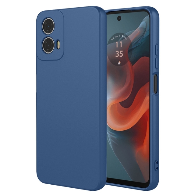 Liquid TPU Silicone Case for Motorola Moto Edge 50 Fusion Edge 40 30 Neo 50 Pro G14 E13 G24 Camera Protect Soft Shockproof Cover