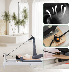 Pilates Machine Core Bed voor thuisgebruik en yogastudio's, OEM aluminium opklapbaar Pilates bed, laagste prijs ooit - Product Image 3