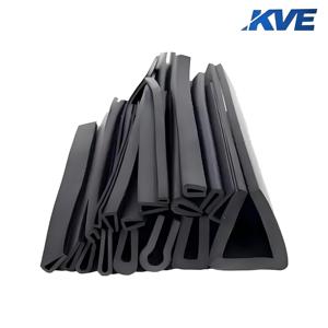 Tùy chỉnh OEM cao su ép đùn hồ sơ ép đùn Thành dải dài của Silicone/EPDM cao su niêm phong Dải hồ sơ - Product Image 5
