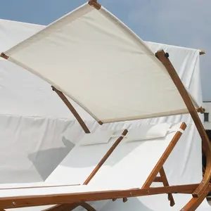 Hamac portable pour loisirs d'extérieur, lit-balançoire de jour, pour jardin plage, en bois massif, vente en gros, offre spéciale,