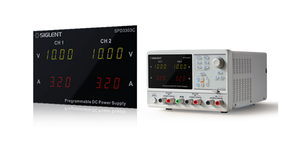 Siglent SPD3303C fonte de alimentação DC programável 3 canais 220 Watt três saída ajustável laboratório bancada de alimentação - Product Image 3