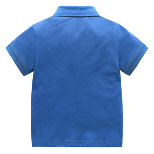 Polo pour enfants personnalisés avec logo, 100 % coton, manches courtes, hauts à enfiler, pour tout-petits, filles et garçons - Product Image 4