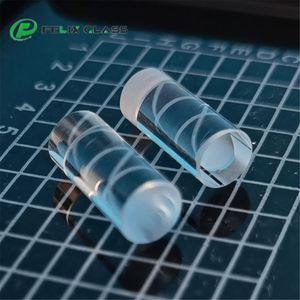 Cuarzo de sílice fundido UV FELIX JGS1, cristal de zafiro, tamaño personalizado, superficie lateral pulida, lente óptica en forma de varilla - Product Image 5