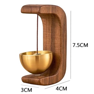 Campanello per campanello a vento in legno ecologico magnetico-allarme ingresso suono naturale per la casa e il Design Art <span class=keywords><strong>déco</strong></span> - Product Image 5