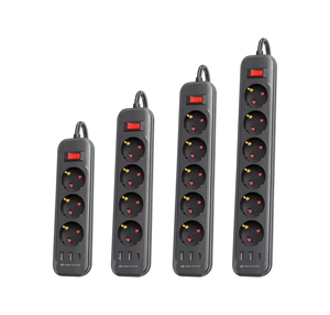 Stop Kontak dengan Kabel Ekstensi dan Soket, Standar Inggris Afrika Colokan UK 13A Panjang 1/2/3-meter 600w 1800w - Product Image 2