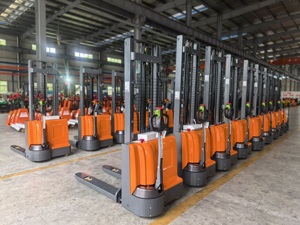 Maihui/goldmill nâng cao điện Pallet Stacker Cấu trúc nhỏ gọn với sự lựa chọn của chì-axit Pin điện xe nâng hàng - Product Image 5