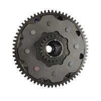 Pièce de rechange pour moto OEM de haute qualité, embrayage automatique à 6 vitesses NC250, en acier argenté