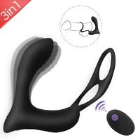 Plug anal en silicone souple noir, jouet sexuel pour adultes vibrant, charge magnétique, télécommande sans fil, étanche, écologique, 90 minutes d'autonomie