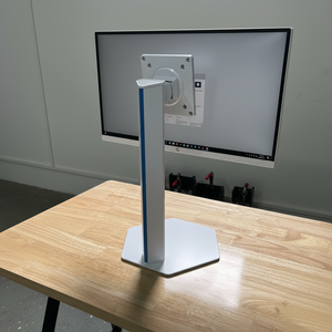 Ruiguan <strong>New</strong> Design Low Price Black 27" Screen <strong>ABS</strong>+Metal <strong>Sheet</strong> Height Adjustable Monitor Arm 90 Degree Tilt Angle Computer Vesa - Product Image 1