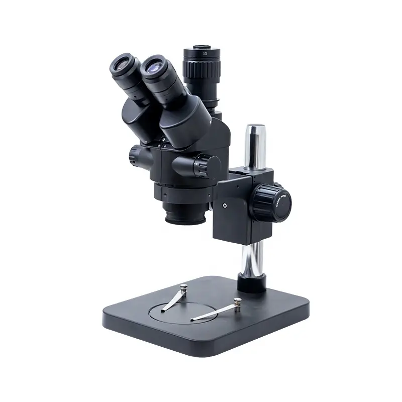 Kailiwei 7X-45X HD Vendita Diretta Della Fabbrica Universale Stereo Microscopio Trinoculare Per Il Telefono PCB CPU di Saldatura Della Vigilanza