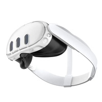 Coque avant transparente et étanche AOLION pour Quest 3 VR, accessoires de protection anti-poussière