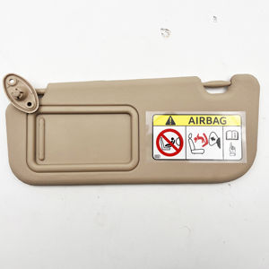 Offre Spéciale d'usine Nouvelles pièces intérieures toyota <span class=keywords><strong>Pare</strong></span>-<span class=keywords><strong>soleil</strong></span> de voiture beige côté PVC personnalisé pour Toyota Yaris 2023-on (côté <span class=keywords><strong>conducteur</strong></span>) OEM - Product Image 1
