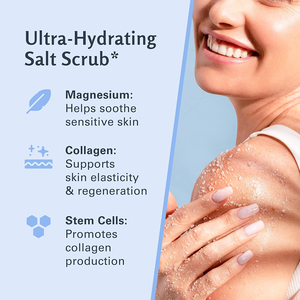 Scrub Kopi Magnesium <span class=keywords><strong>Dr</strong></span>.Vanbcy untuk Eksfoliasi dan Pereda Nyeri Otot |   Relaksasi Hidrasi Mendalam Garam Laut Mati Mentega Cupuacu - Product Image 2