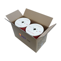 Câble ignifuge UL EN50200 PH120 2 conducteurs 18 AWG en cuivre massif pour système d'alarme incendie de centre commercial
