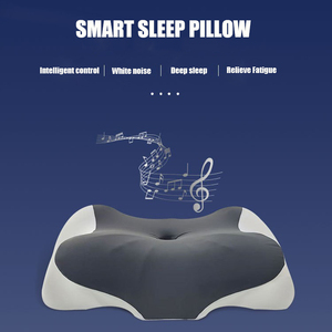 Almohada Inteligente de Conducción Ósea con Ruido Blanco y Control por Aplicación, Almohada Ultra Relajante para Soporte Cervical, Almohadas de Espuma Viscoelástica - Product Image 3