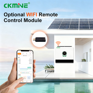 CKMINE <span class=keywords><strong>12KW</strong></span> 하이브리드 태양광 인버터 고성능 듀얼 MPPT 출력 온/오프 그리드 48V 550VDC 54A 단상 가정용 - Product Image 3
