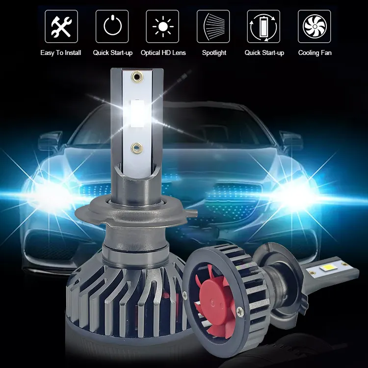 New Style H11 Led Headlight Bulb Led Auto Manufacturers With High Quality F2 Led Headlight H11