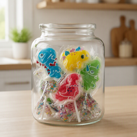 Sucettes dures sur le thème des dinosaures OEM ODM, modélisation réaliste de dinosaures, emballage personnalisé, vente en gros pour les distributeurs de bonbons