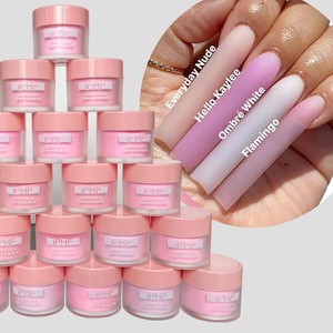<span class=keywords><strong>Poudre</strong></span> de polymère acrylique pour ongles IPHFprofessional 2 en 1 kg Bulk Cover rose Ombre Color Series Builder Resin Dip - Product Image 2