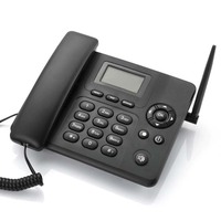 Téléphone sans fil 2G Téléphone de bureau filaire à carte SIM