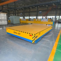 Nouvelle chariot électrique mobile sans fil à batterie intégrale pour manutention de matériaux en atelier, capacité 1-150t, véhicule de transport de marchandises lourd 500t