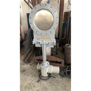 Vanne à opercule électrique PZ973H 10C DN1000, type marche/arrêt, pour coupure de boue - Product Image 5