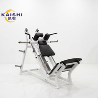 Machine à Squat Hack à Charge de Poids pour Salle de Sport Professionnelle, Conçue pour l'Entraînement des Muscles des Cuisses à Travers les Squats.
