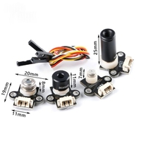 Módulo de Sensor de Temperatura Infrarrojo Sin Contacto GY-614V3 GY-615V3 -70~380 ° Termómetro IR de 5V con Salida UART C I2C, Calibrado de Fábrica
