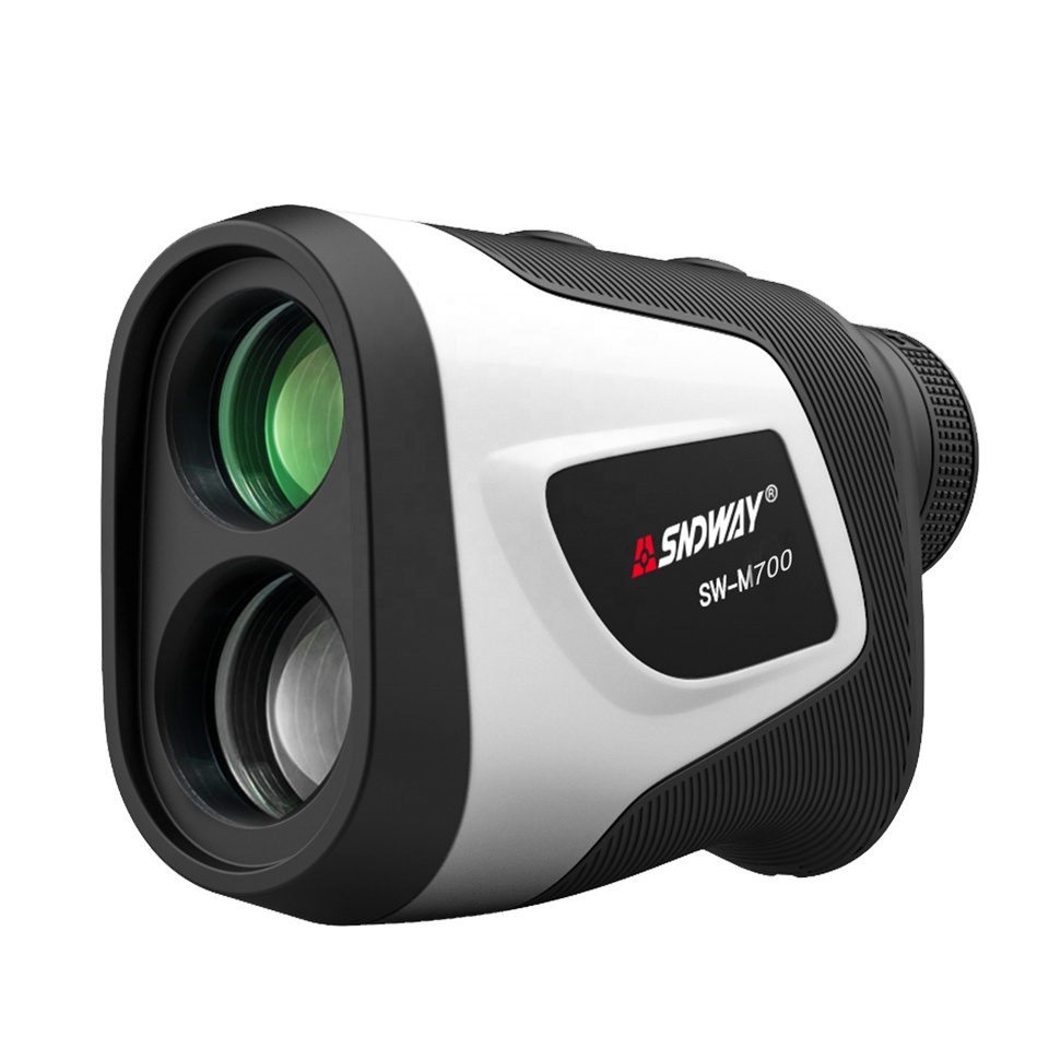 SNDWAY ゴルフ用レーザー距離計 SW-M700 Laser Golf Rangefinder - SNDWAY SW-M700 with Slope & Lock