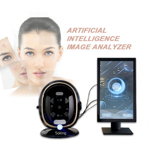 Analizador de piel AI actualizado, máquina de detección de salud facial de fisonomía de escaneo 3D Digital para pigmento de acné antiarrugas, pantalla de 13,3 pulgadas - Product Image 1