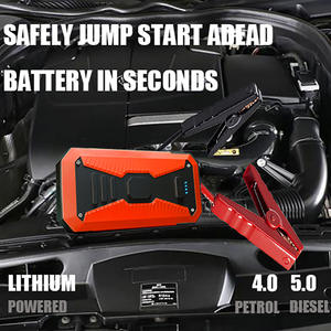 Мощное пусковое устройство для автомобиля 10000 мАч 600А, многофункциональный внешний аккумулятор для запуска двигателя автомобиля - Product Image 6