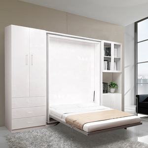 <span class=keywords><strong>Lit</strong></span> mural multifonctionnel sur mesure, <span class=keywords><strong>lit</strong></span> Murphy rotatif avec bibliothèque - Product Image 5