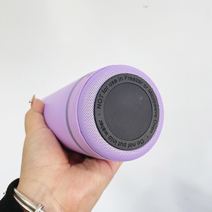 Vaso reproductor de música inteligente de 20oz, altavoces inalámbricos con carga USB, termos de vacío <span class=keywords><strong>para</strong></span> beber directamente, calor de sublimación de tinte - Product Image 4
