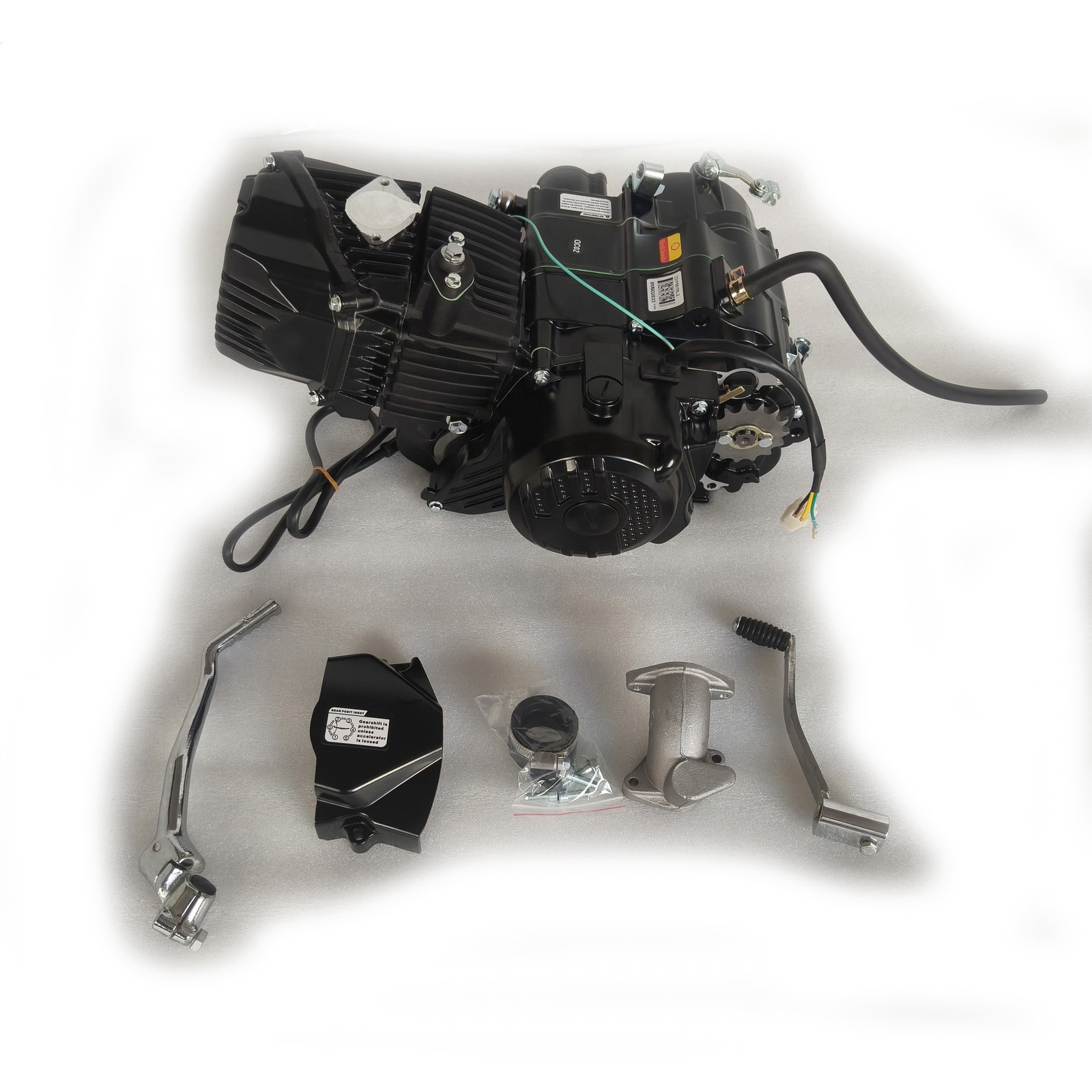 125ccエンジン Black ZS 212CC Electric Start Engine Kit for Abarth 124