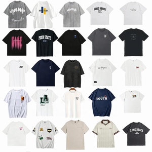 Tren Merek Baru 2025 Kaos Pria Lengan Pendek Pakaian Berkualitas Tinggi Pria Musim Panas Kaos Katun Asli Lengan Setengah Bahan Sutra Es - Product Image 2