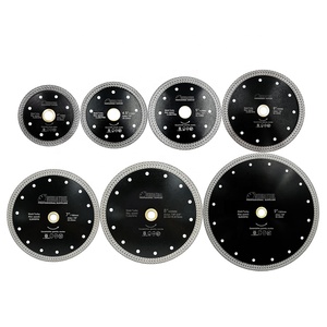 Disque de coupe diamanté fin en maille SHDIATOOL 4-9 pouces, disque de meulage turbo diamanté, lame de scie circulaire pour carrelage, porcelaine, marbre - Product Image 1