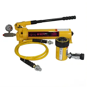 Single Acting Hydraulic Cylinder ENERPAC Same RCH-306 Single Acting Hollow Plunger Hydraulic Cylinder 30ton