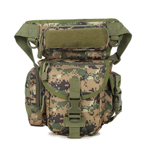 DFR01 STOCK Bolsas de Pierna para Ciclismo y Deportes al Aire Libre con Correas para Cintura y Pierna, Color Negro, Caqui, Verde Camuflaje - Product Image 6