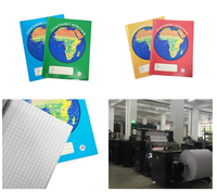 Carnet de notes avec couverture en papier, fournitures scolaires, carnet d'exercices pour étudiants, carnet de composition à couverture souple a5