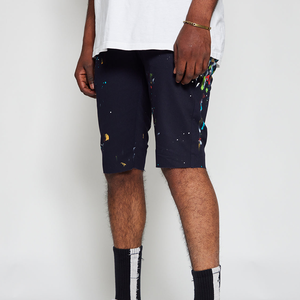 Pantalones Cortos de Mezclilla Casuales de Verano para Hombre, Estilo Vintage, Diseño Personalizado, Transpirables, Cintura Media, <span class=keywords><strong>con</strong></span> Botones, Estilo <span class=keywords><strong>Pintura</strong></span> al Óleo - Product Image 5
