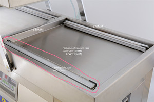 DZ-600/<span class=keywords><strong>2SB</strong></span> כפול קאמרי להרכיב מכונת אריזת ואקום מזון - Product Image 3